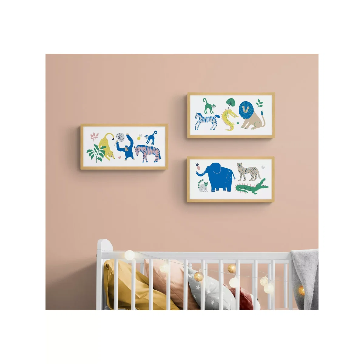 John Lewis Jungle Boogie Wall Art, Set of 3, 40 x 20cm – image 2