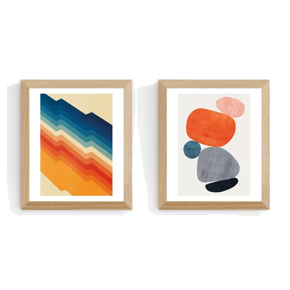EAST END PRINTS Tracie Andrews 'Abstract' Framed Prints, Set of 2 – image 1
