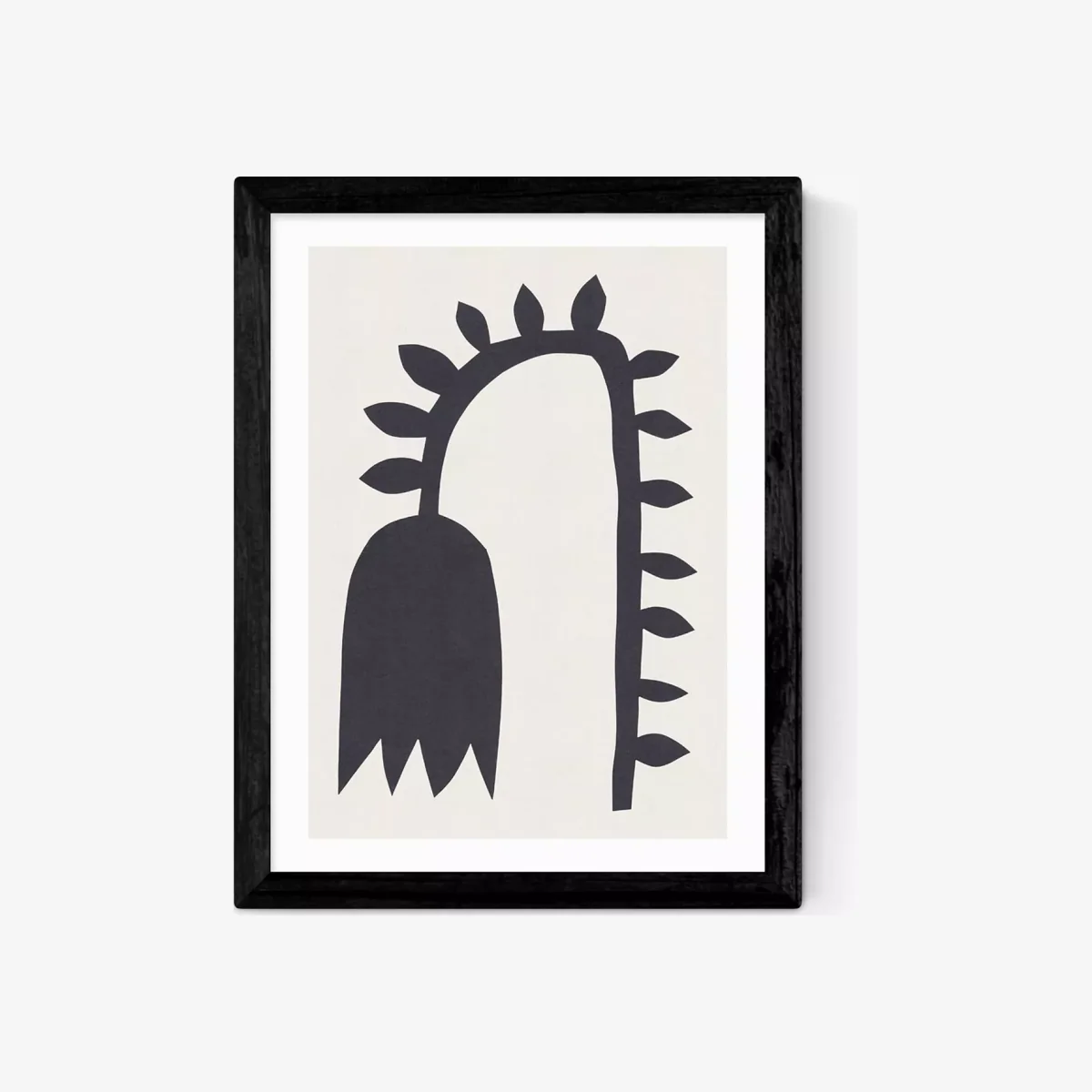 EAST END PRINTS Alisa Galitsyna 'Black Tulip I' Framed Print – image 1