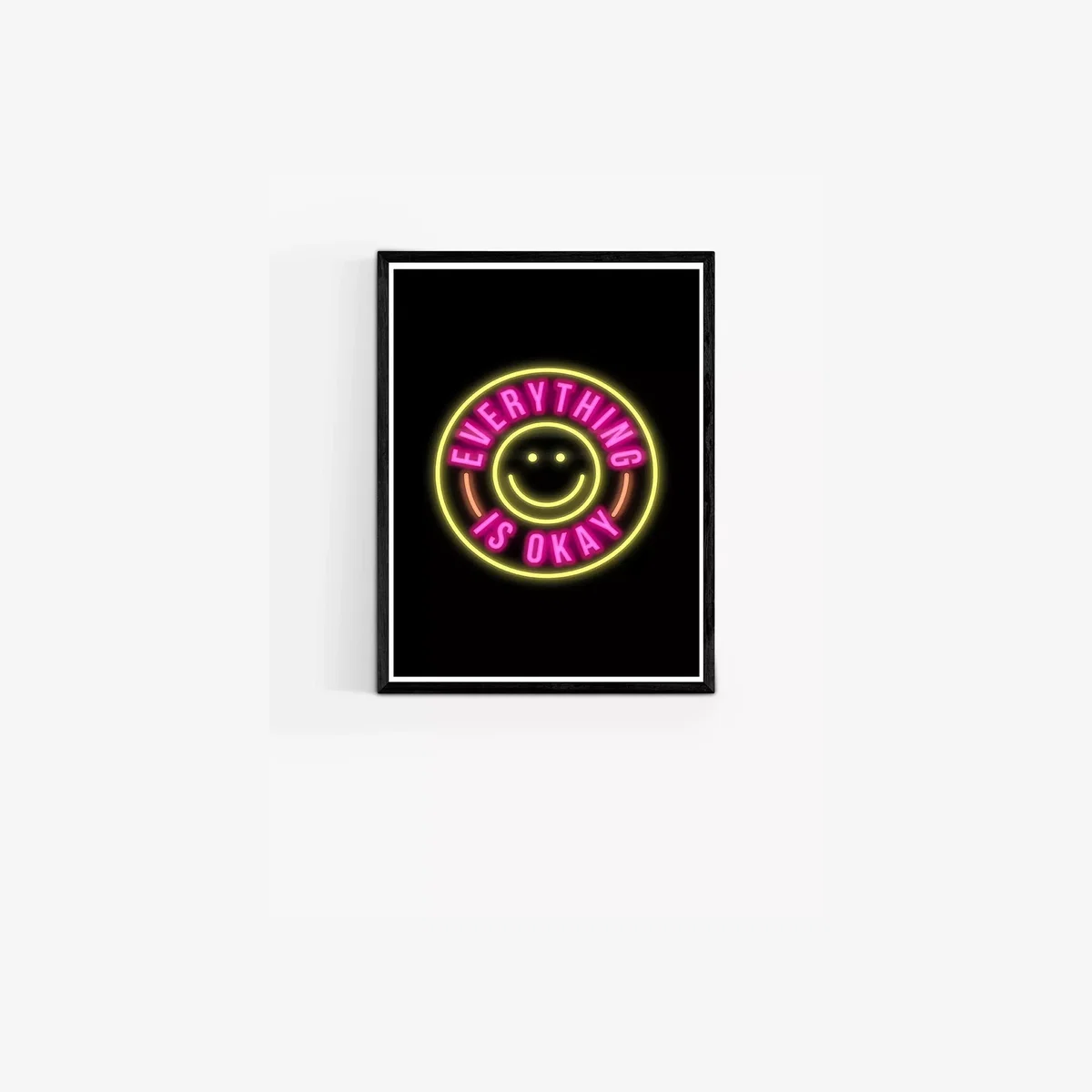 EAST END PRINTS Julia Walck 'Everything Is OK' Framed Print – image 1
