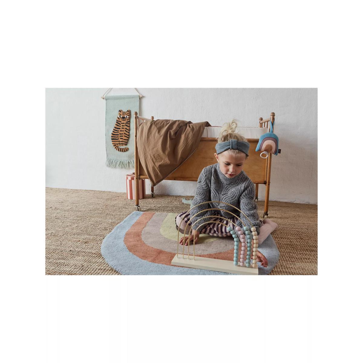 OYOY MINI Tiger Wall Hanging Decoration, Green – image 3