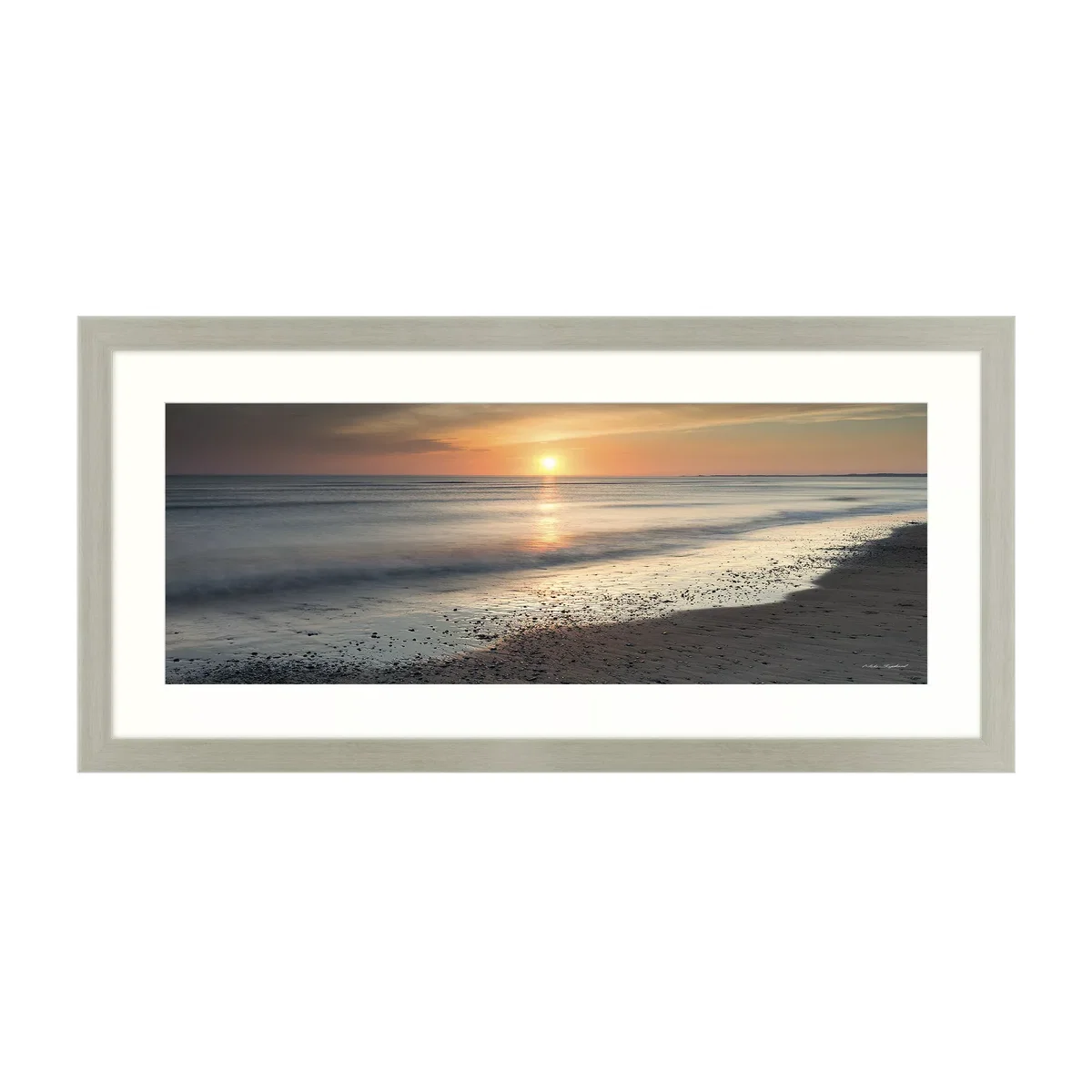 Mike Shepherd - Day's End Embellished Framed Print & Mount, 52 x 107cm – image 1