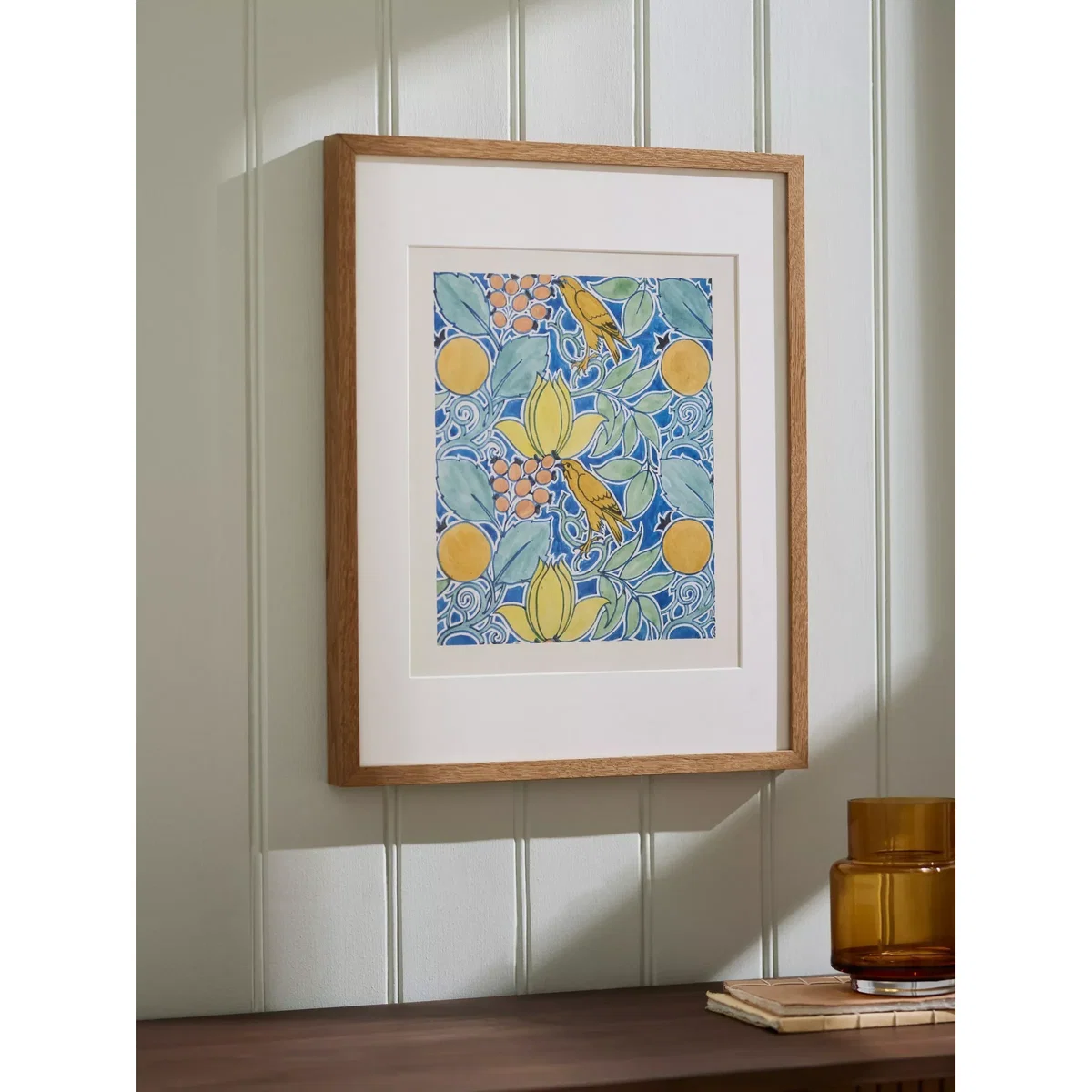 John Lewis V&A CFA Voysey 'Birds and Fruit' Framed Print, 50 x 40cm – image 2