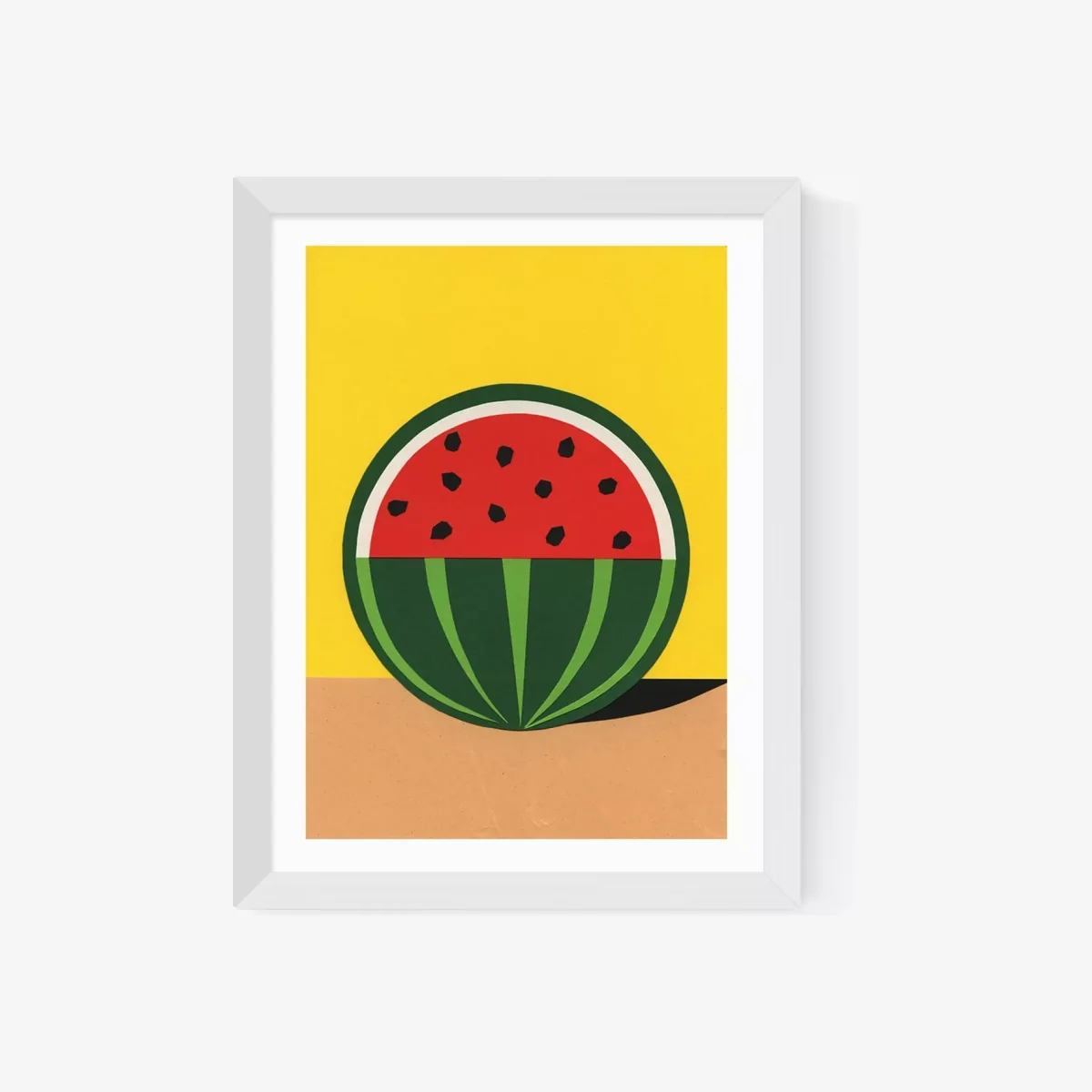 EAST END PRINTS Rosi Feist 'Quarter Watermelon' Framed Print – image 1