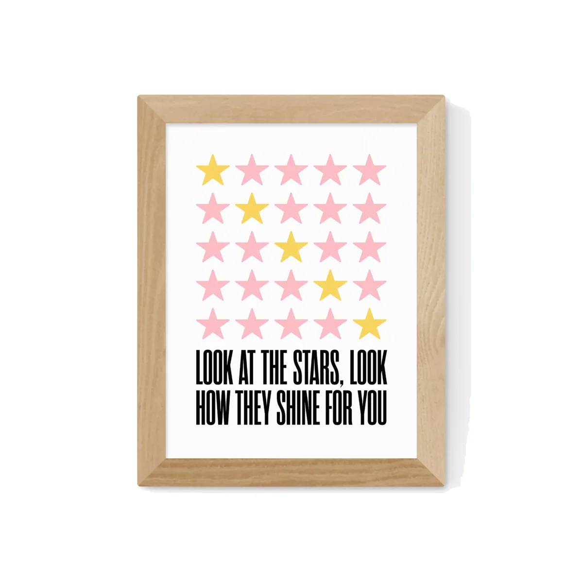 EAST END PRINTS HollieGraphik 'Stars' Framed Print