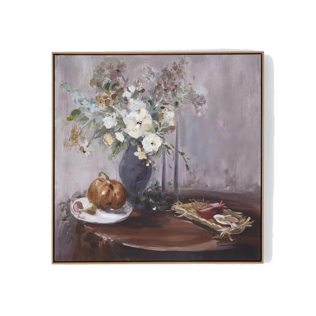 John Lewis 'Still Life Tablescape' Framed Canvas Print, 81.9 x 81.9cm, Multi – image 1