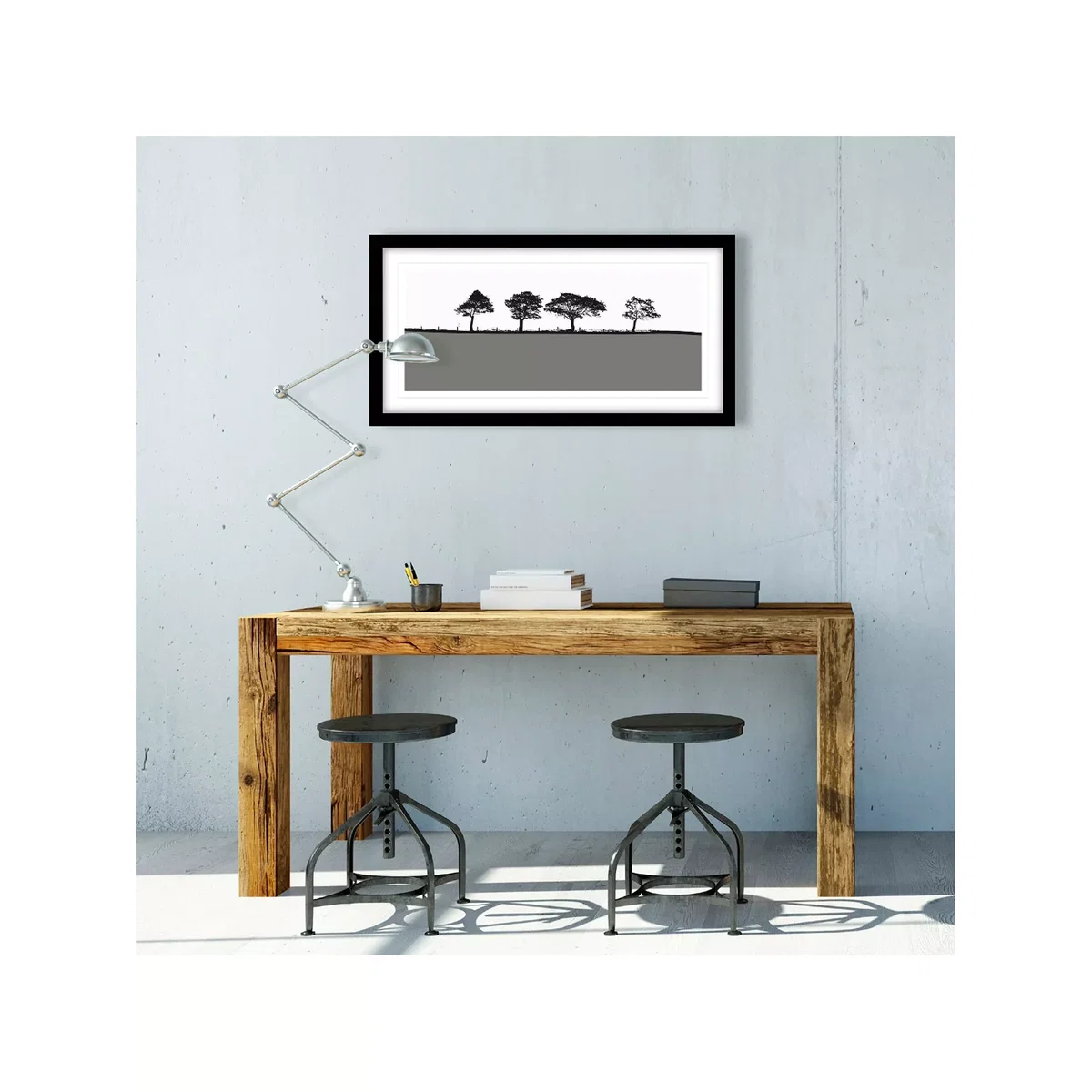 Jacky Al-Samarraie - Harrogate Framed Print, 44 x 84cm – image 2