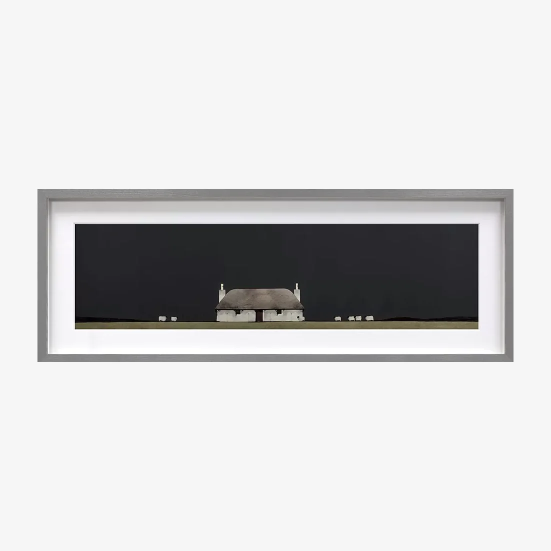Ron Lawson - Island Croft Framed Print, 32 x 92cm – image 1