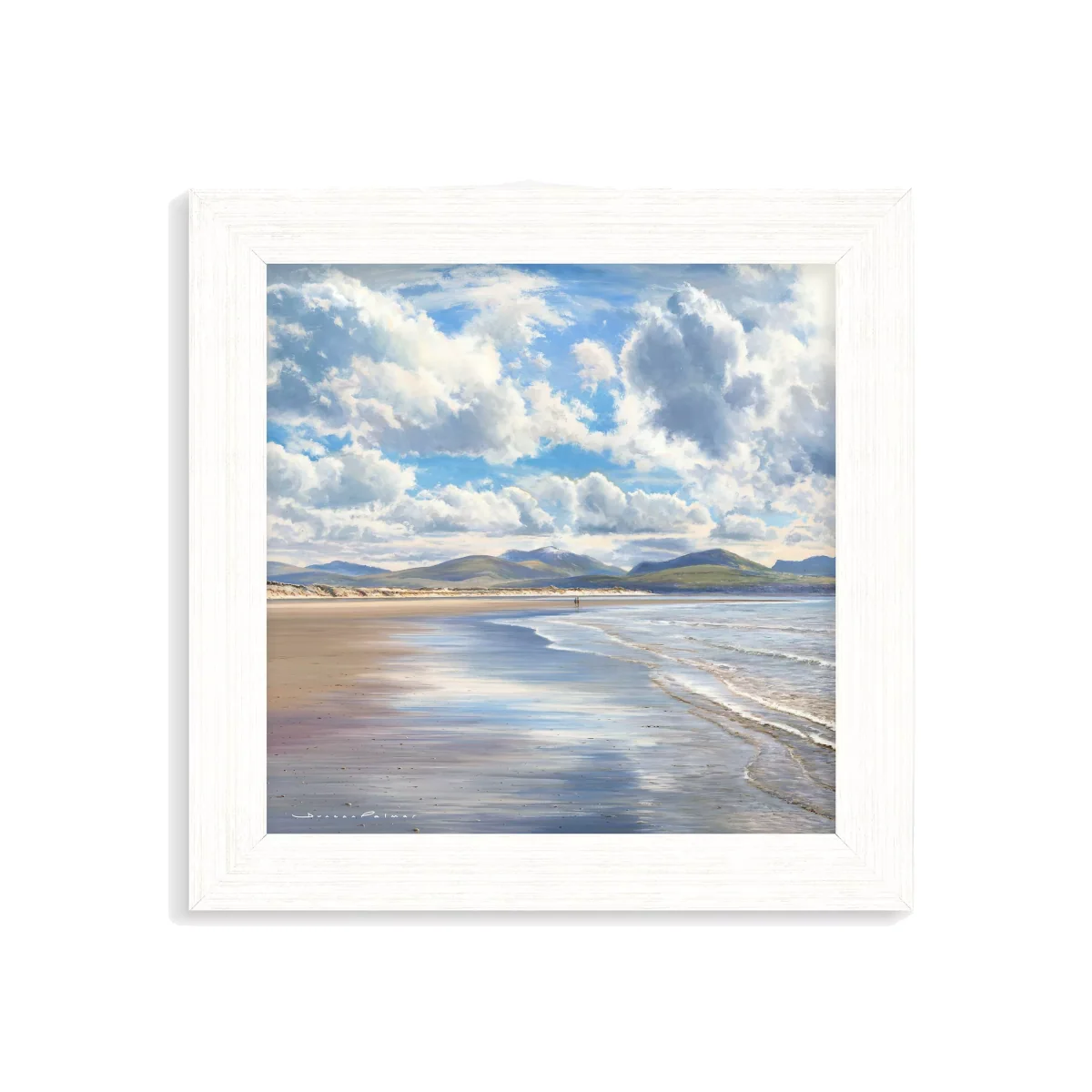 Duncan Palmar - 'Formations' Framed Print, 37 x 37cm, Blue