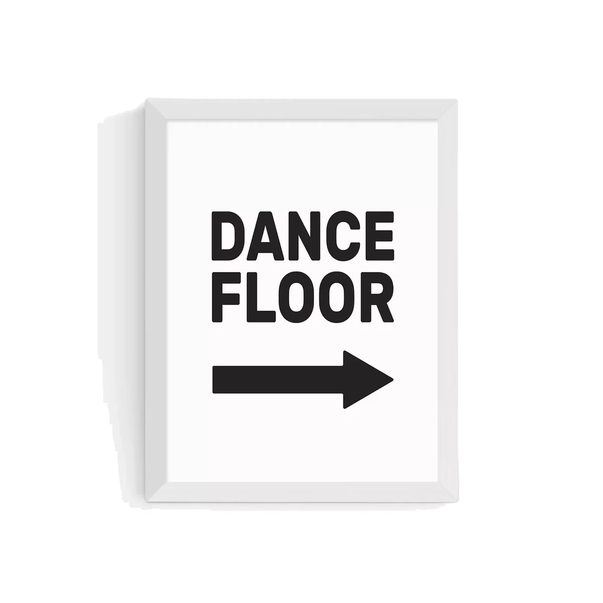 EAST END PRINTS The Native State 'Dancefloor' Framed Print