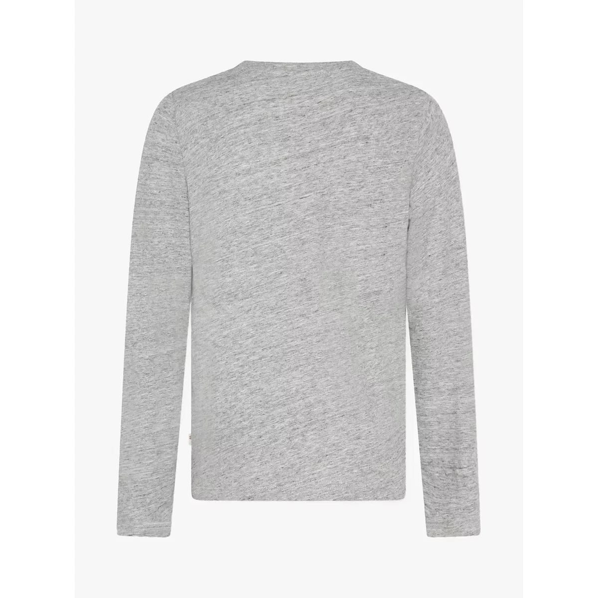 AO76 Kids' Mat Artwork Long Sleeve Top, Oxford Grey – image 2