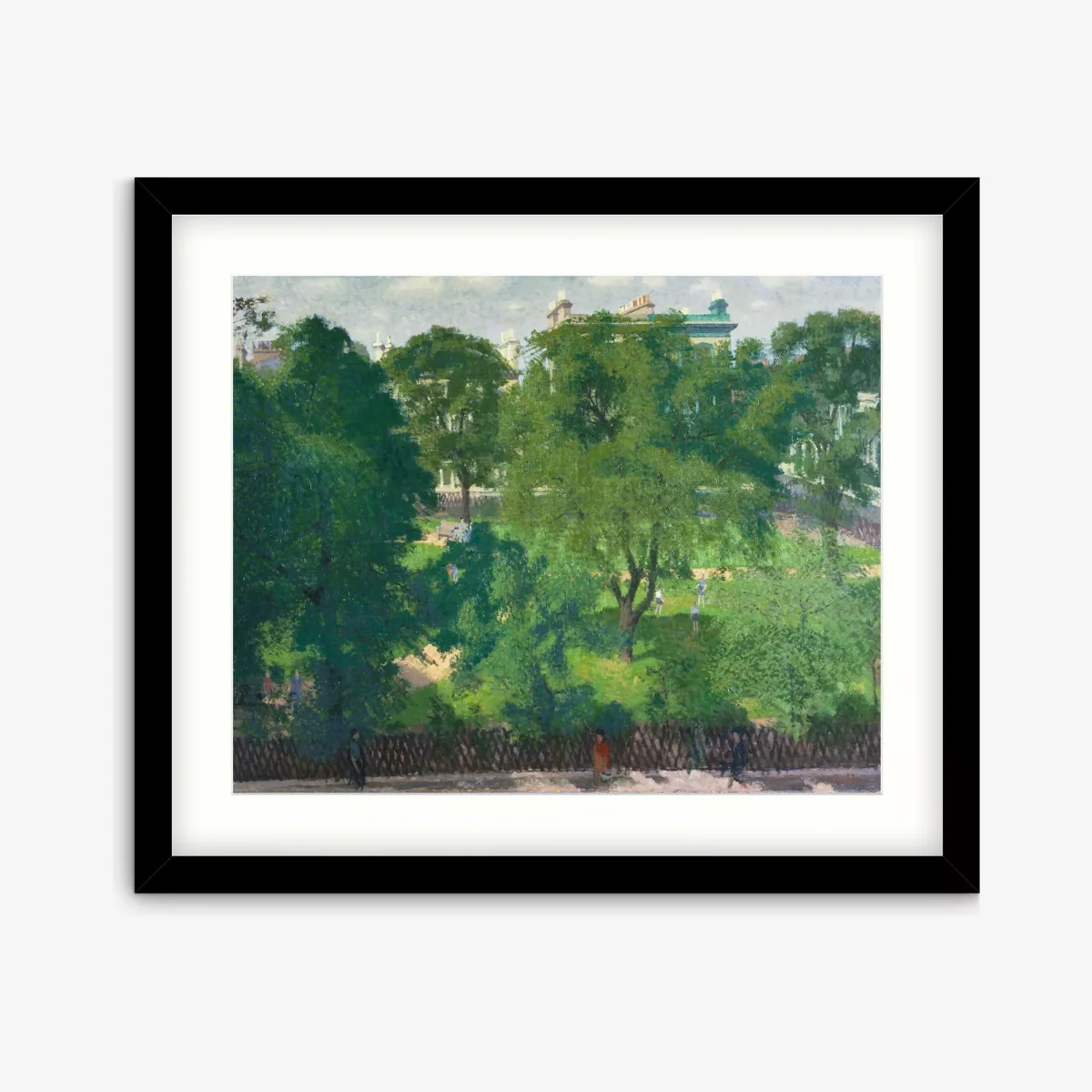 John Lewis & Partners + Tate Robert Buhler 'Carlyle Square, Chelsea' Wood Framed Print & Mount, 54 x 64cm