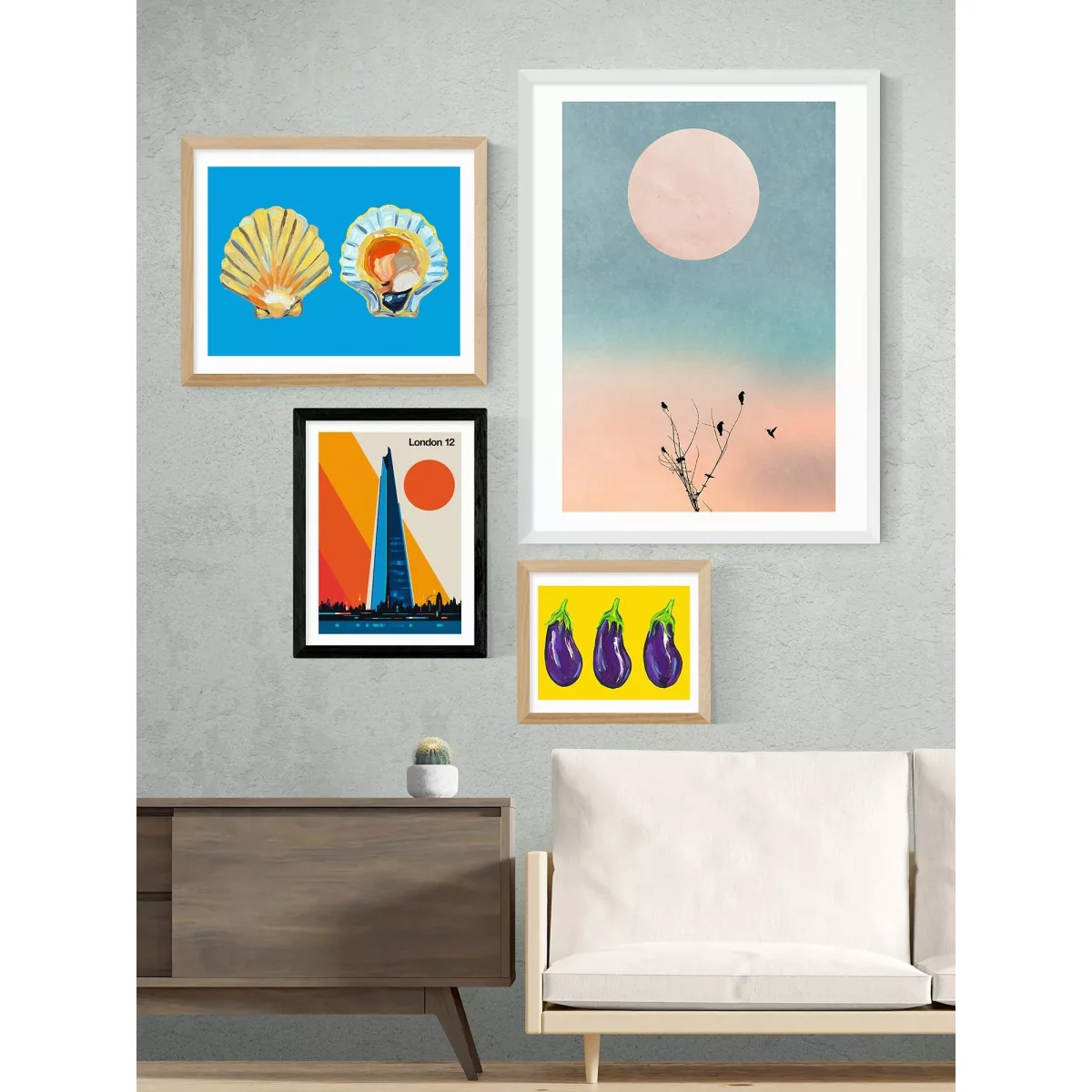 EAST END PRINTS Bo Lundberg 'London 12' Framed Print – image 2