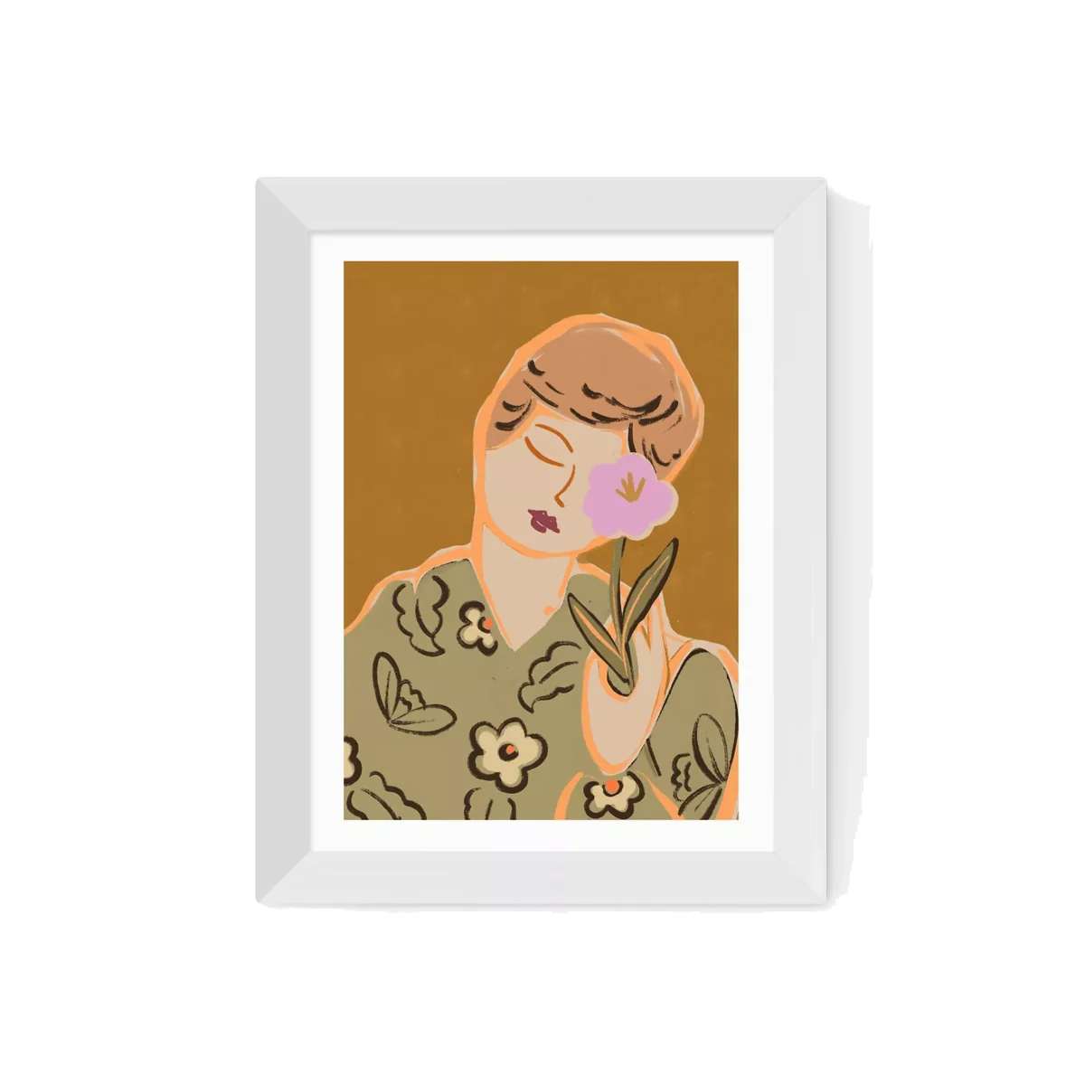 EAST END PRINTS Arty Guava 'Calm' Framed Print – image 1