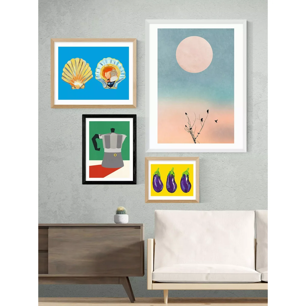 EAST END PRINTS Rosi Feist 'Espresso' Framed Print, Black Frame – image 2