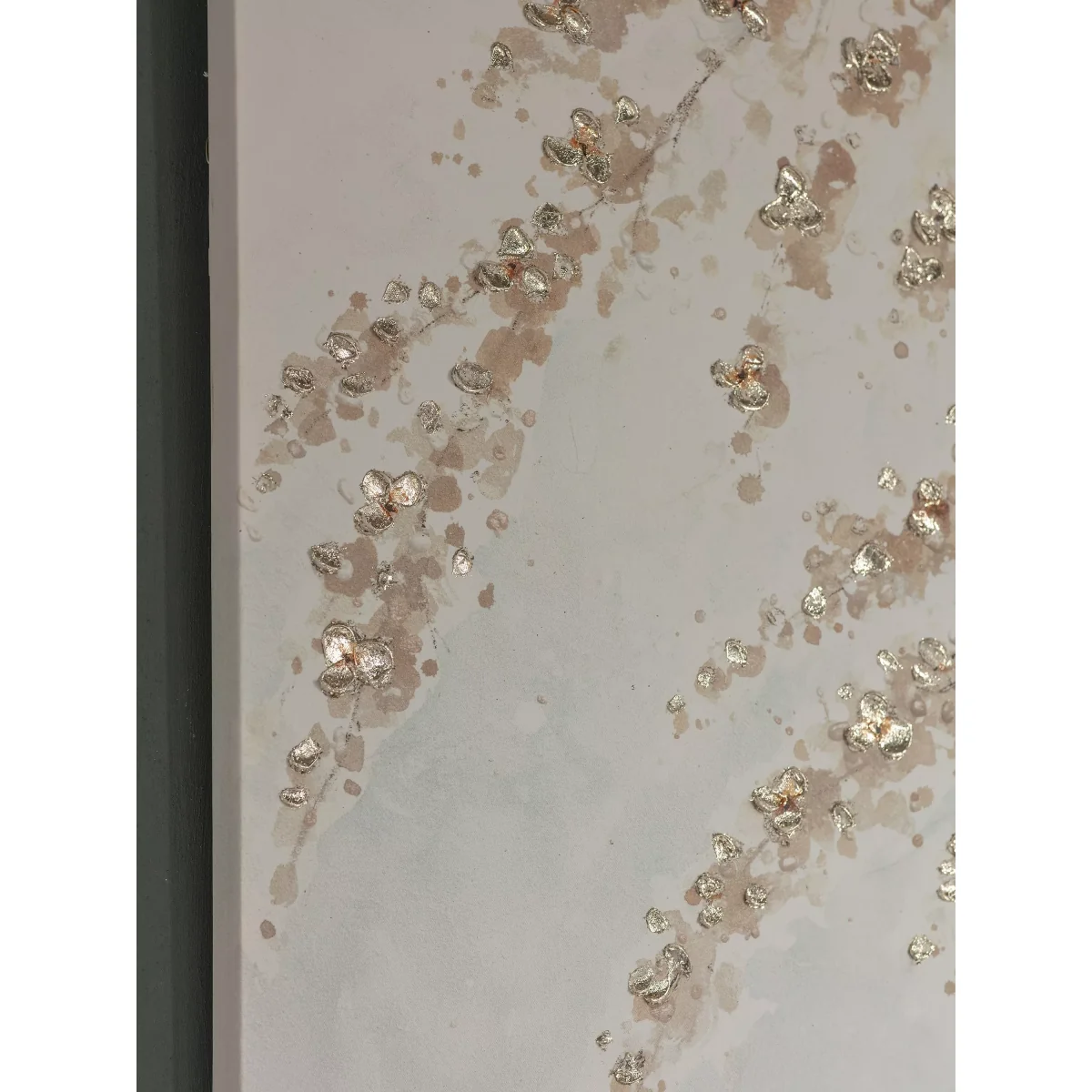 Peach Blossom - Canvas Print, 80 x 100cm, Pink/Gold – image 3