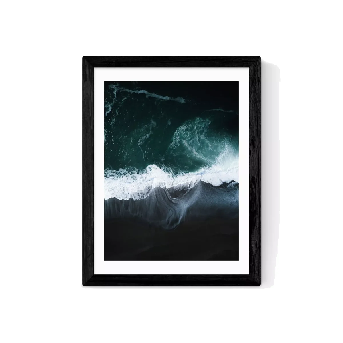 EAST END PRINTS Honeymoon Hotel 'Dark Earth' Framed Print – image 1