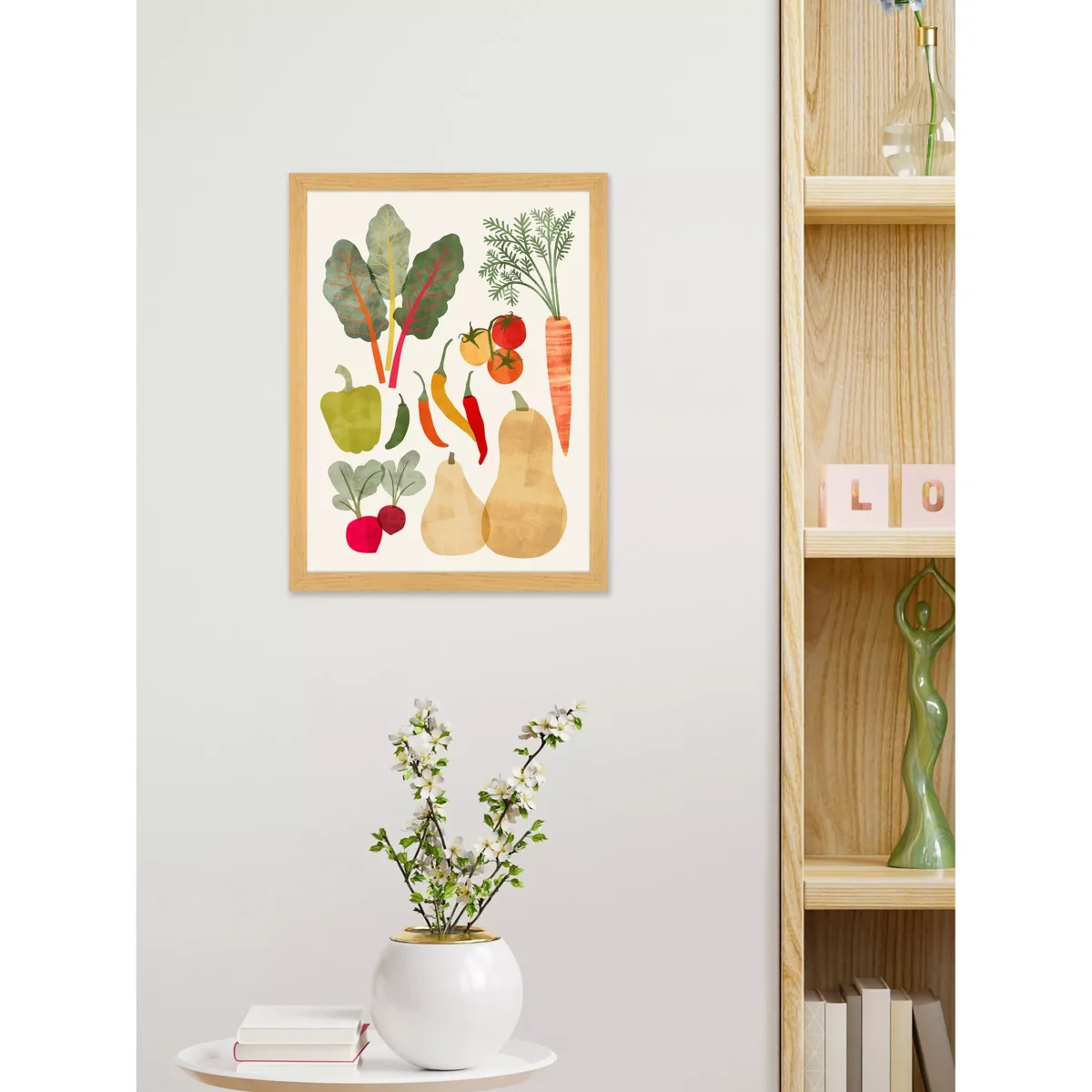 Victoria Barnes - 'Garden Offering II' Framed Print, 42 x 32cm, Multi – image 2