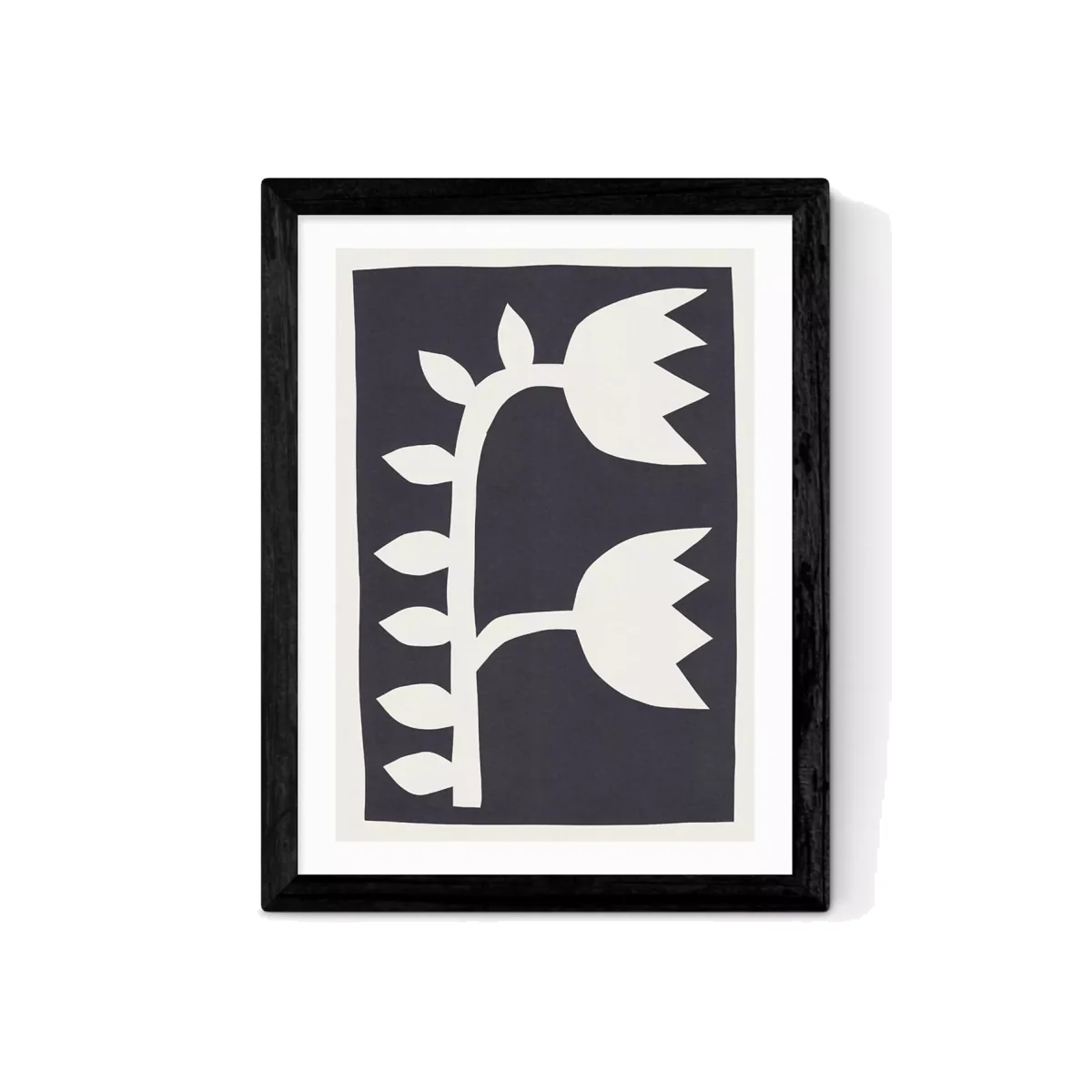 EAST END PRINTS Alisa Galitsyna 'Black Tulips II' Framed Print – image 1