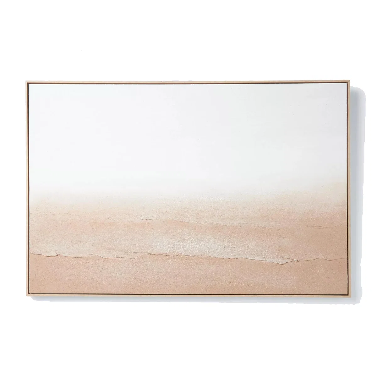 John Lewis 'Sandscape' Framed Canvas Print, 80 x 120cm, Sand – image 1