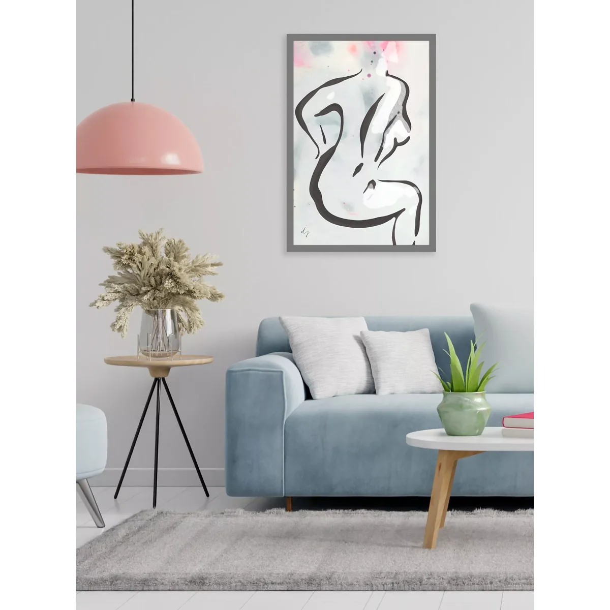 Dominic James Studio - 'Derriere' Framed Print, 43.5 x 63.5cm, Black/White – image 2