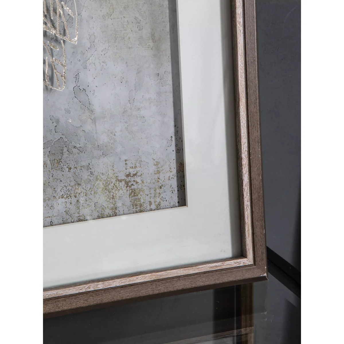Golden Wings - Framed Print & Mount, 94.5 x 65cm, Gold – image 3