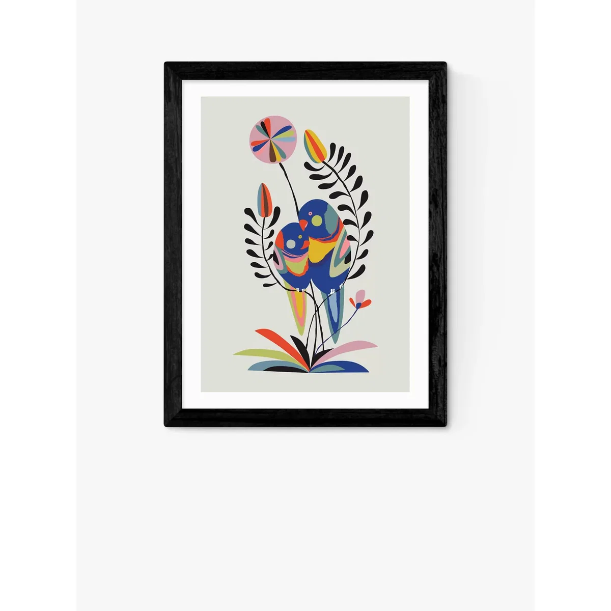 EAST END PRINTS Rachel Lee 'Rainbow Lorikeets' Framed Print – image 2
