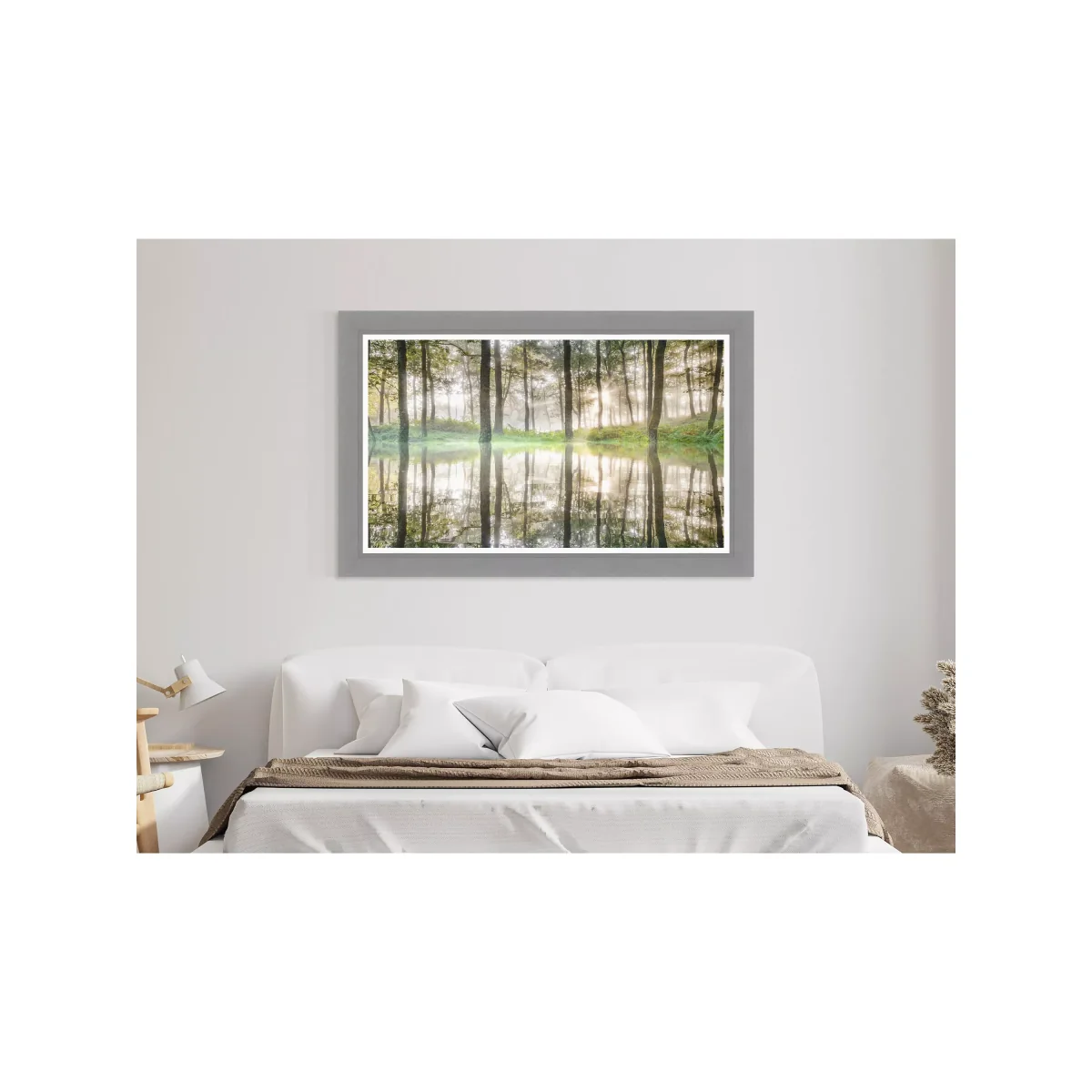 Mike Shepherd - 'Essence of Life' Framed Print, 73 x 113cm, Green/Multi – image 2