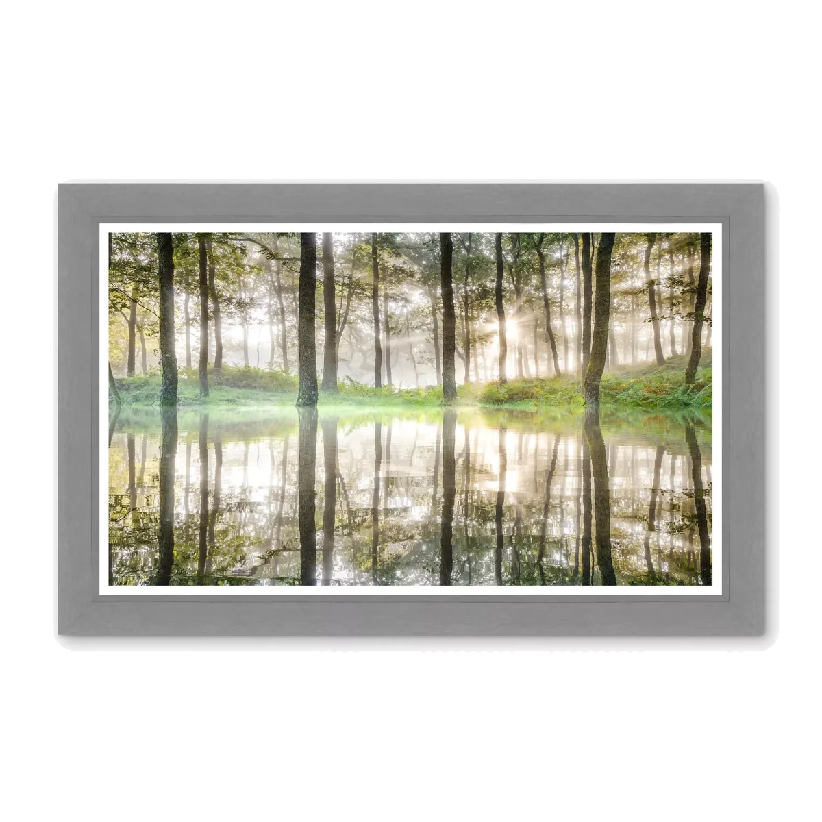 Mike Shepherd - 'Essence of Life' Framed Print, 73 x 113cm, Green/Multi – image 1