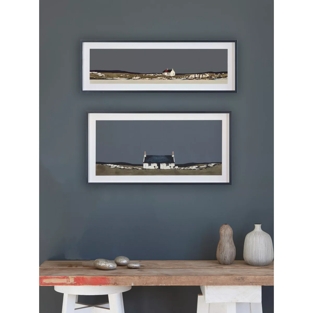 Ron Lawson - Traigh Mhor Barra Framed Print & Mount, 36 x 108cm – image 2