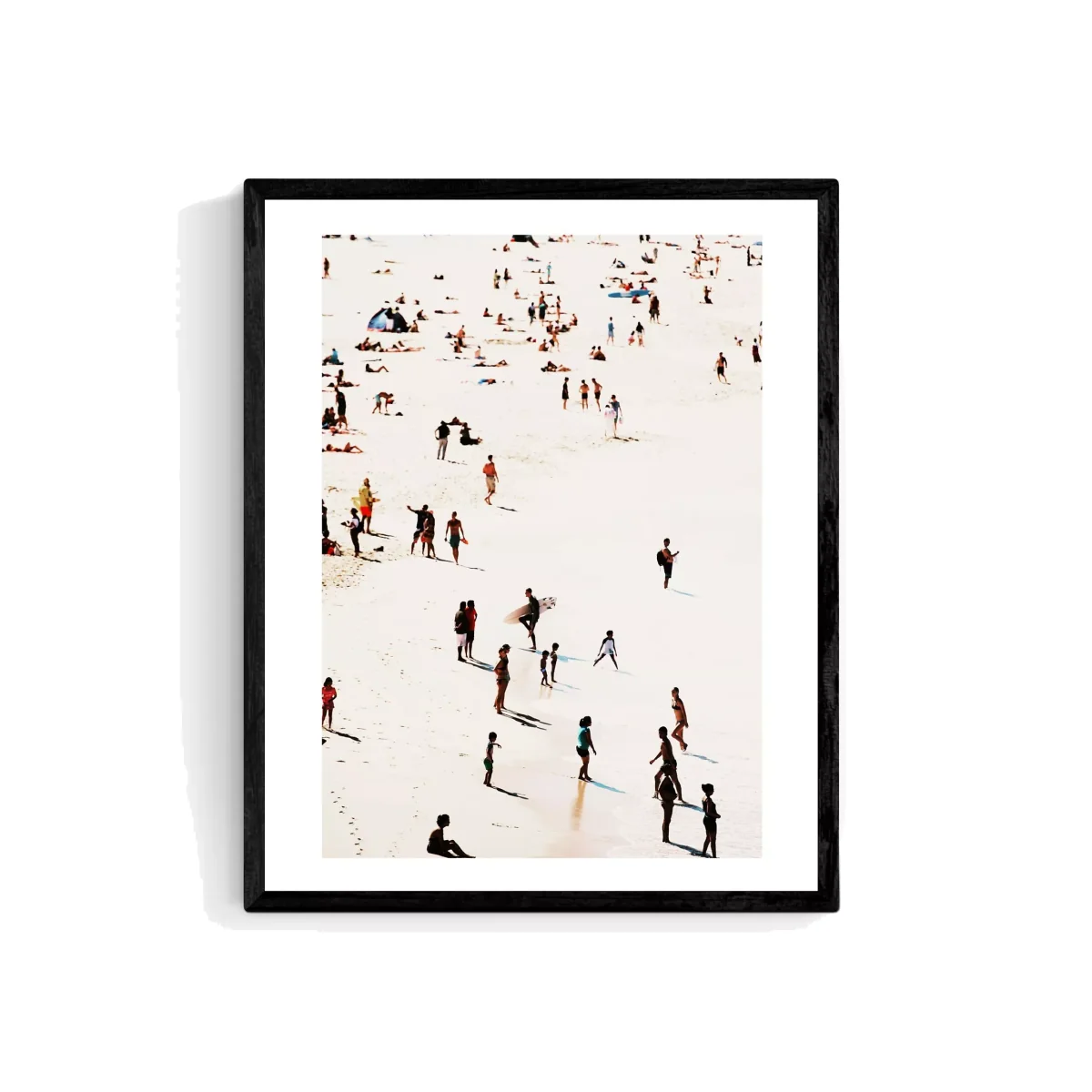 Rafael Farias - Beach Life Wood Framed Print, 52 x 42cm, Multi