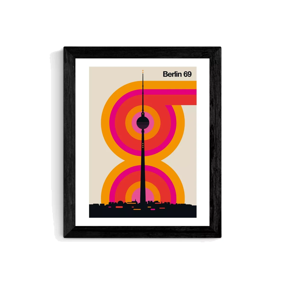 EAST END PRINTS Bo Lundberg 'Berlin 69' Framed Print – image 1