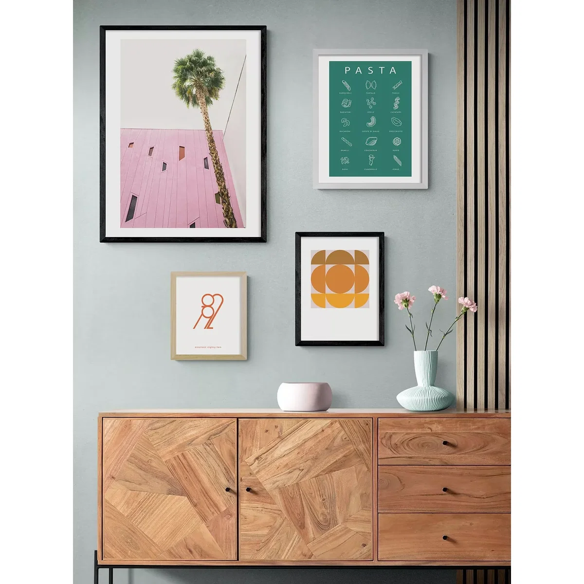 EAST END PRINTS Oh Fine! Art 'Palm' Framed Print – image 2