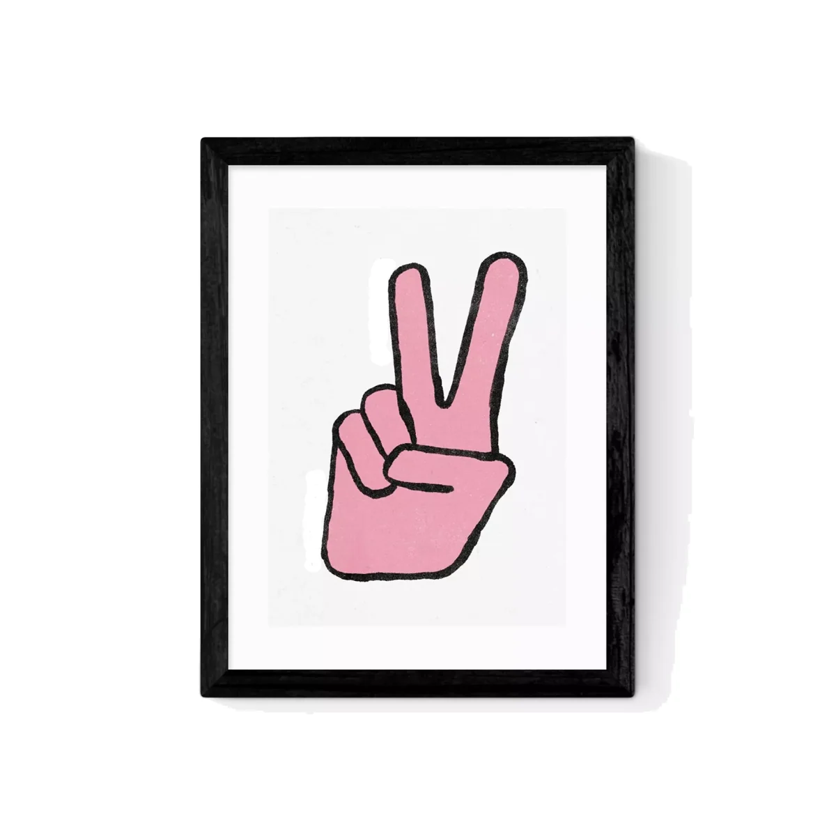 EAST END PRINTS In House 'Peace' Framed Print – image 1