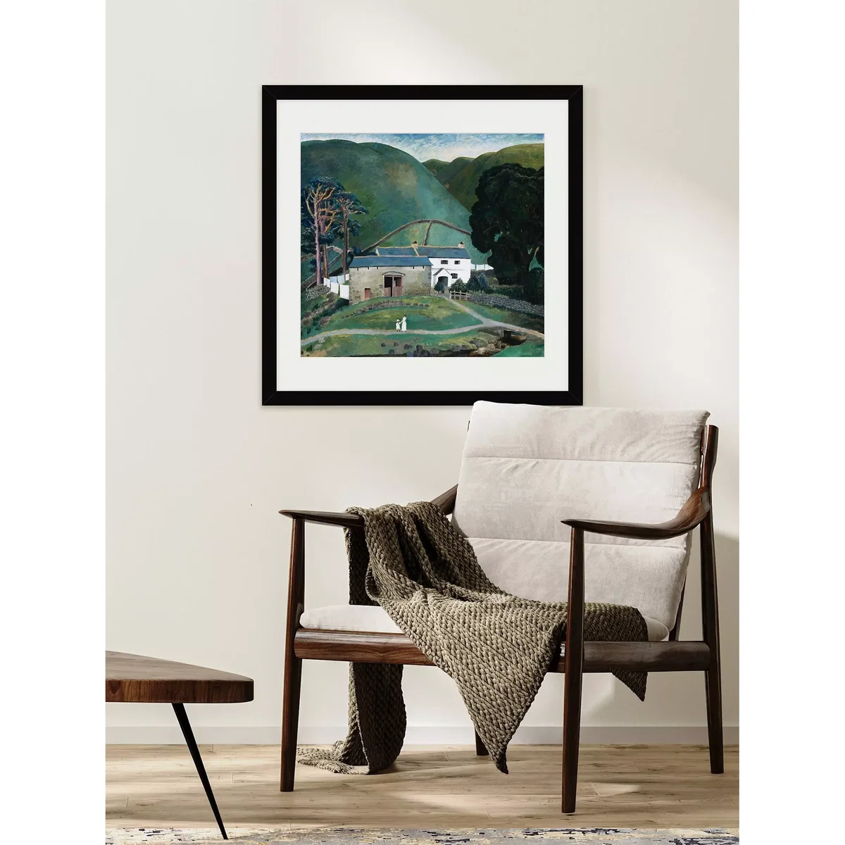 John Lewis + Tate Dora Carrington 'Farm at Watendlath' Wood Framed Print & Mount, 62 x 62cm – image 2