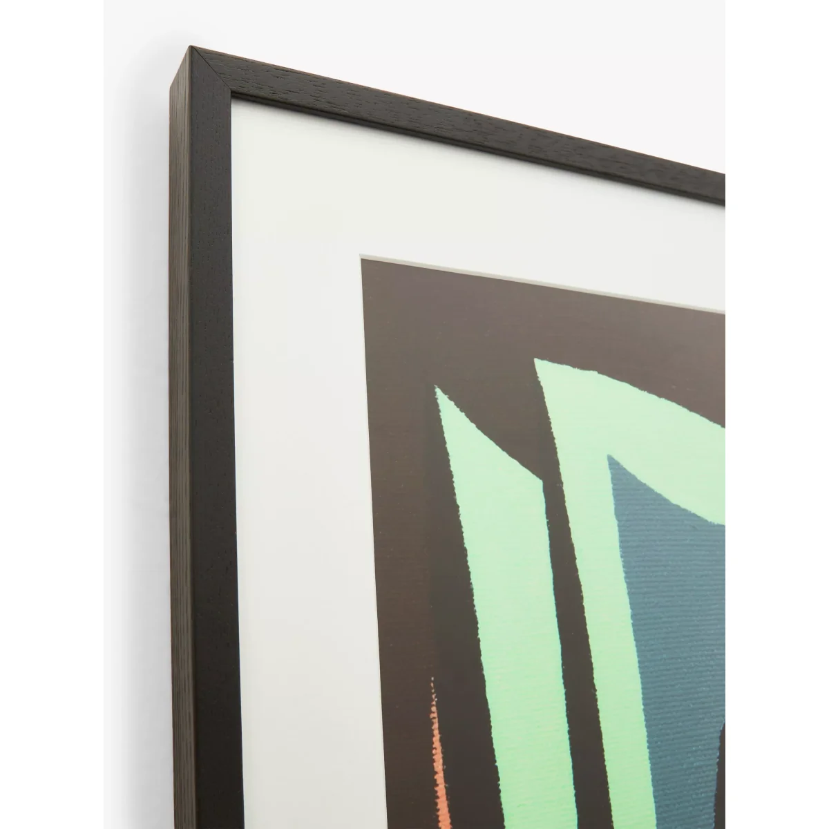 Nils Jean - 'Le Livre' Framed Print & Mount, 60 x 60cm, Multi – image 2