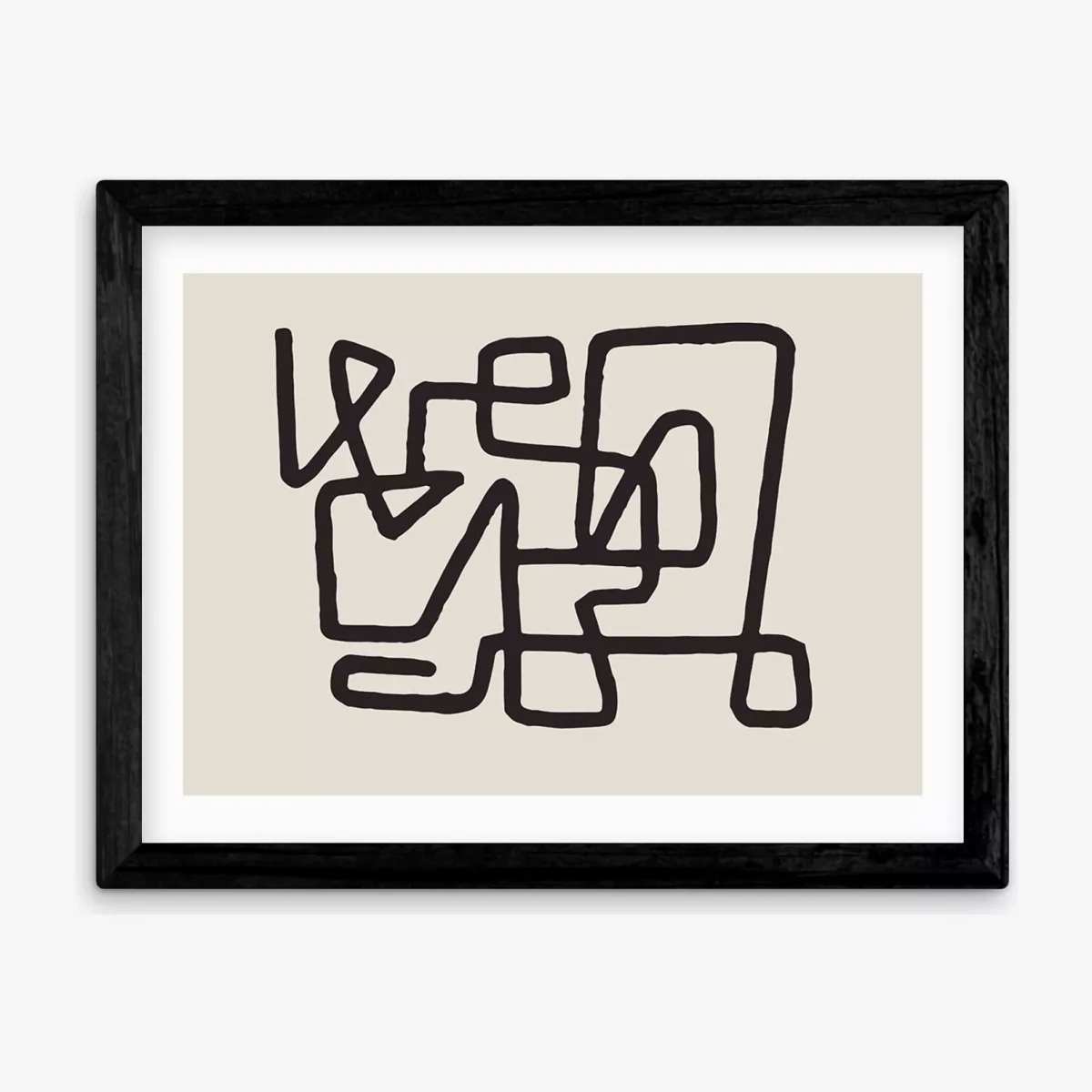 EAST END PRINTS In House 'Knot I' Framed Print – image 1