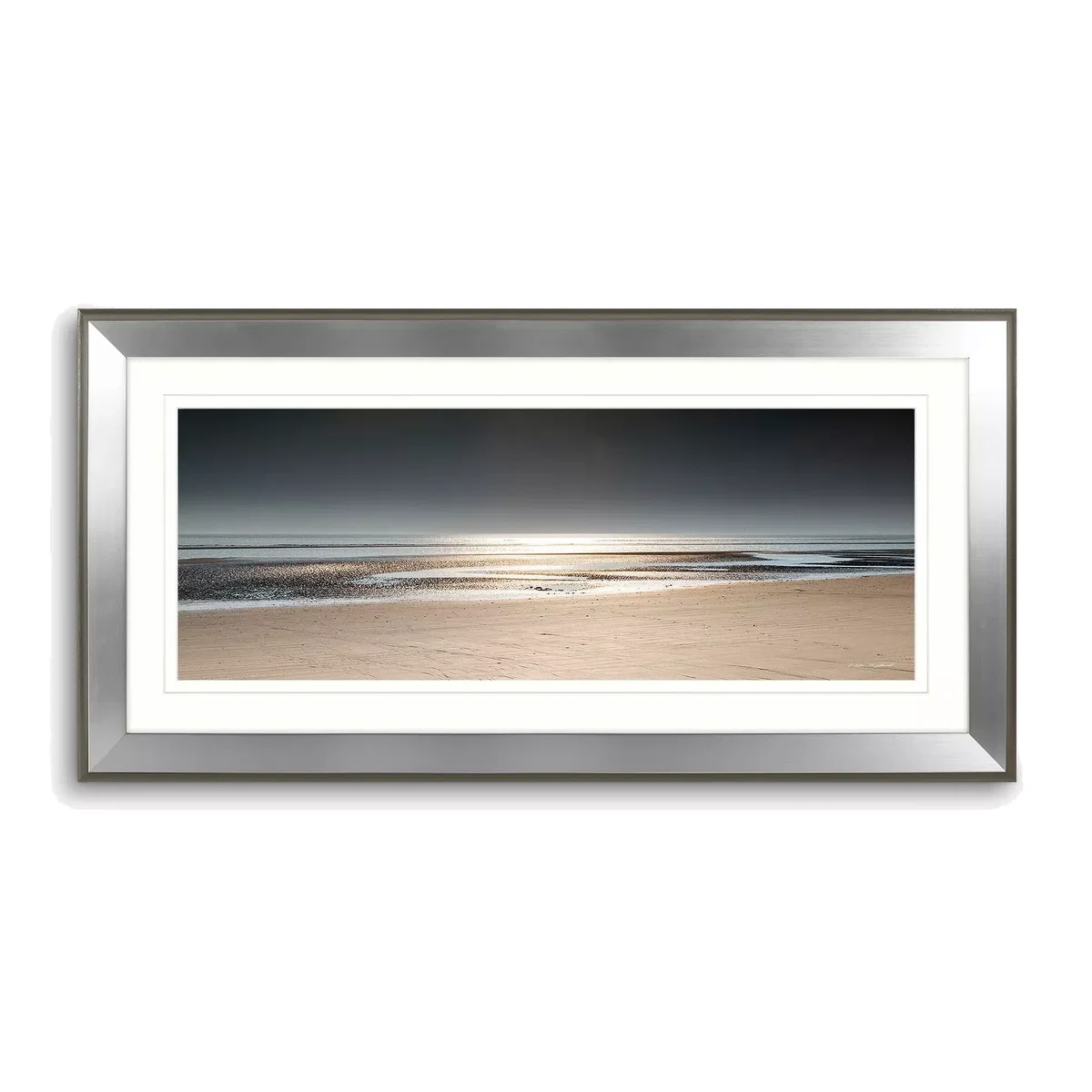 Mike Shepherd - Coastal Haze Framed Print & Mount, 110 x 55cm – image 1
