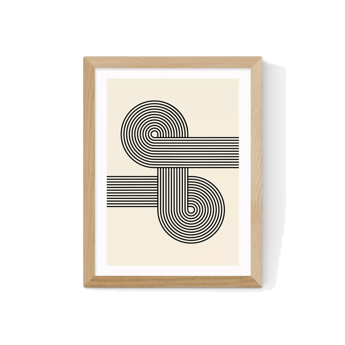 EAST END PRINTS Luxe Poster Co. 'Retro Waves' Framed Print – image 1