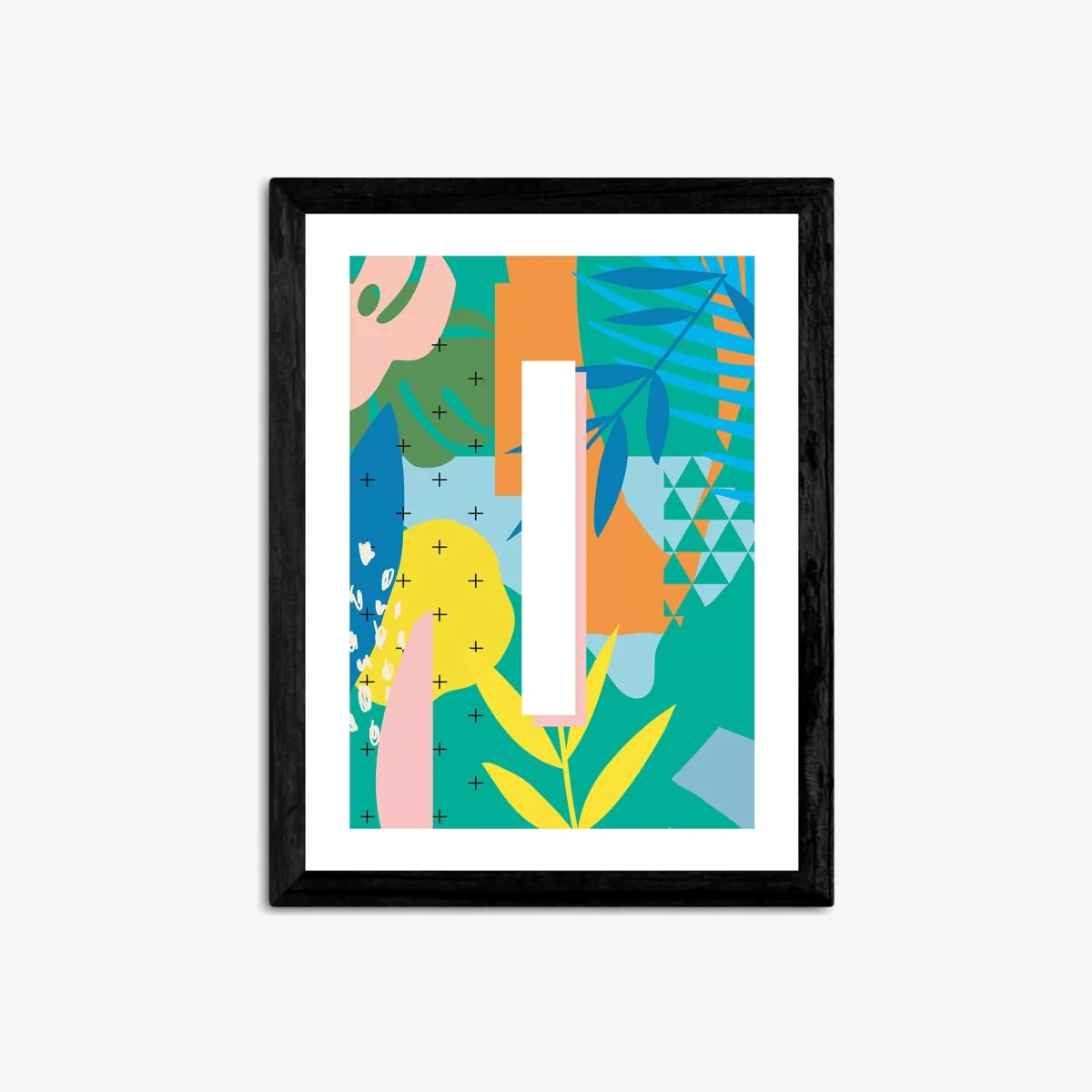 EAST END PRINTS Sei and Ru 'I Letter' Framed Print – image 1