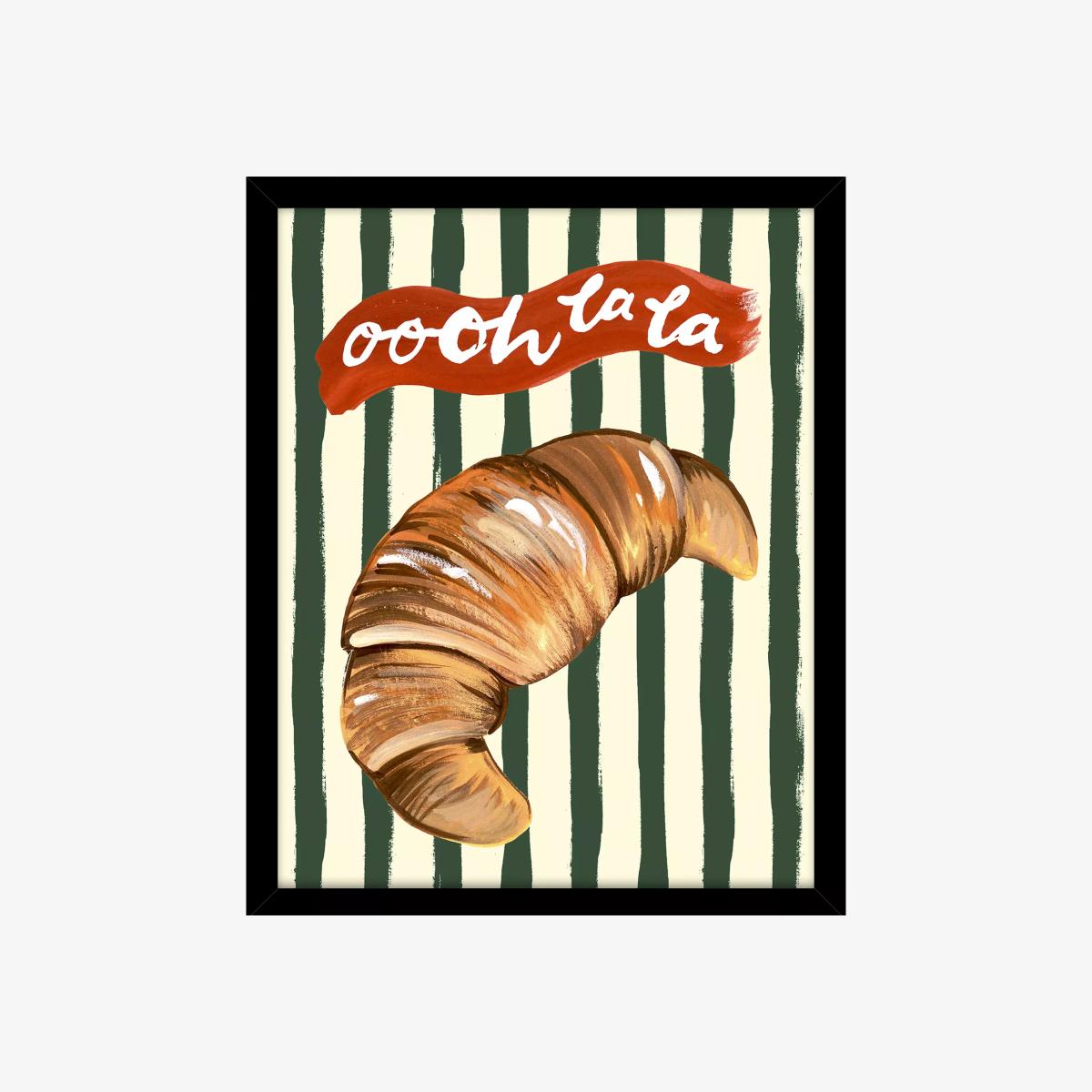 John Lewis Eleanor Bowmer 'Oooh La La' Framed Print, 32 x 26cm, Black/Multi – image 1