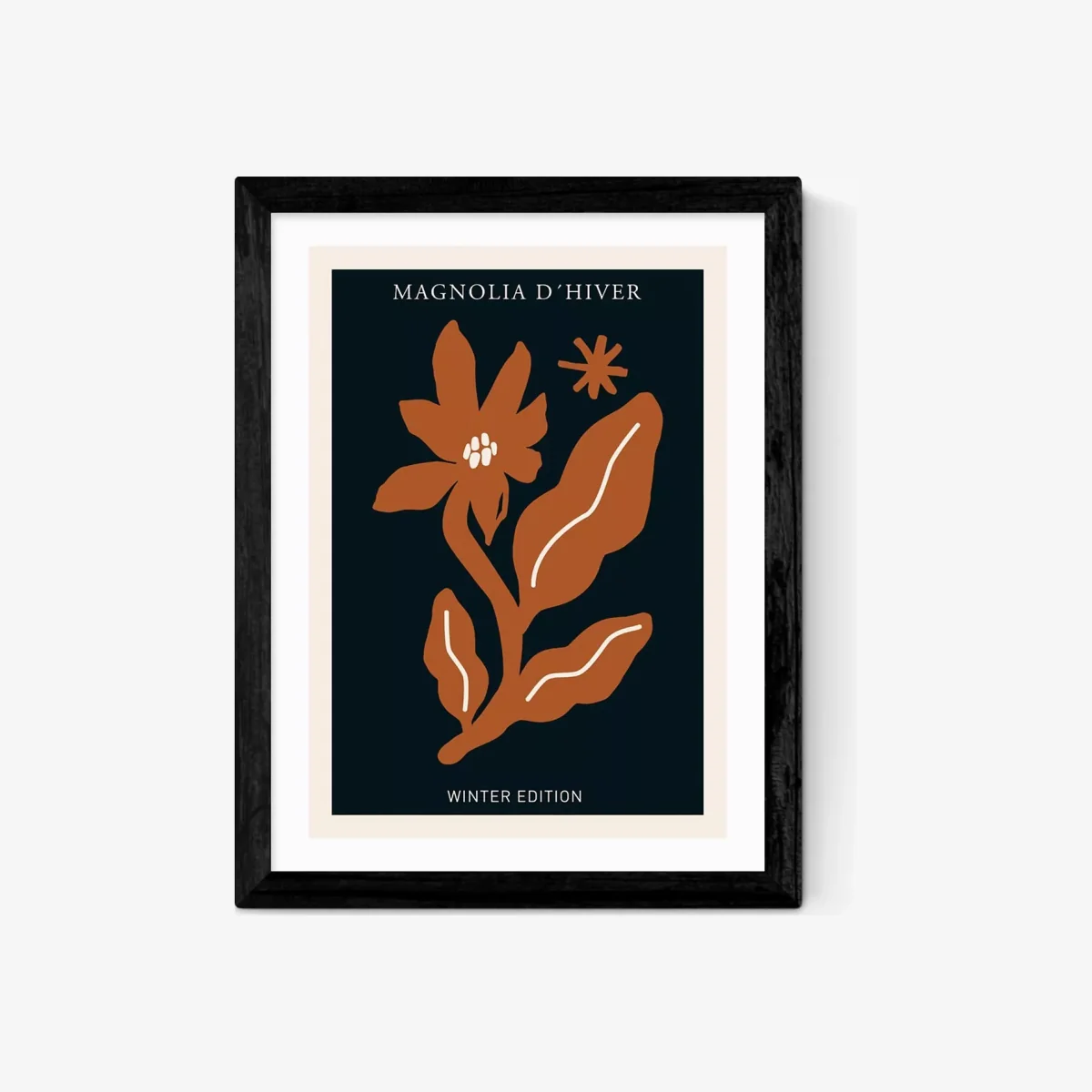 EAST END PRINTS Ani Vidotto 'Magnolia d'Hiver Rust' Framed Print – image 1