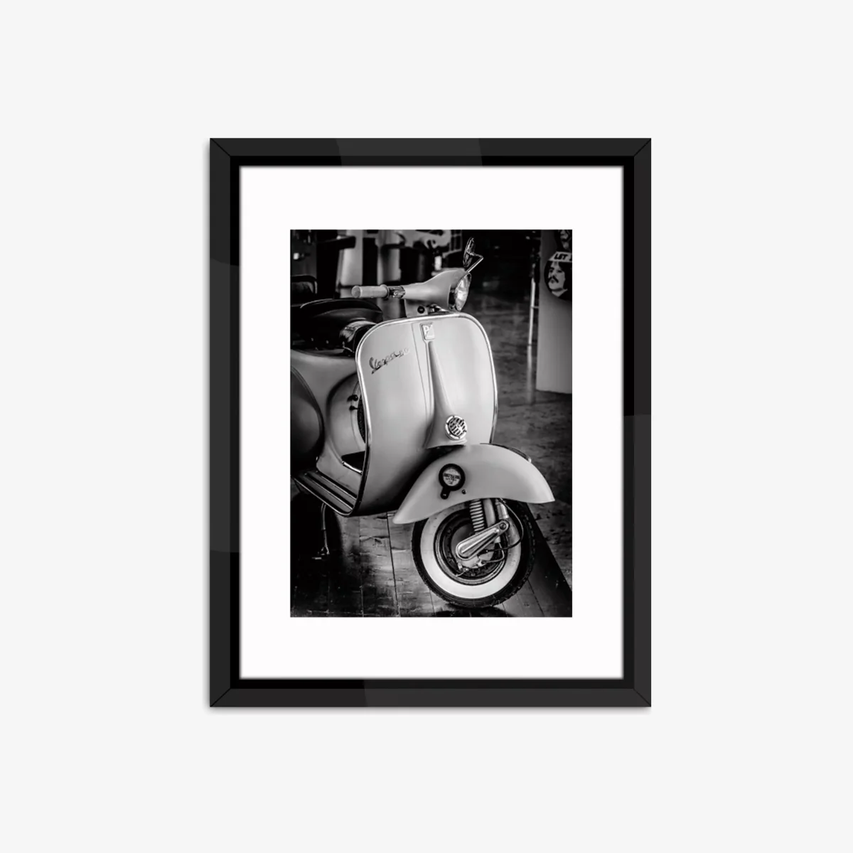 Vespa II - Framed Print & Mount, 55.5 x 45.5cm – image 1