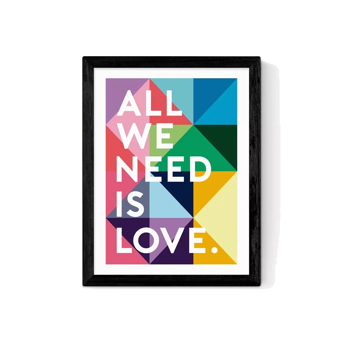 EAST END PRINTS Rafael Farias 'All We Need Is Love' Framed Print – image 1