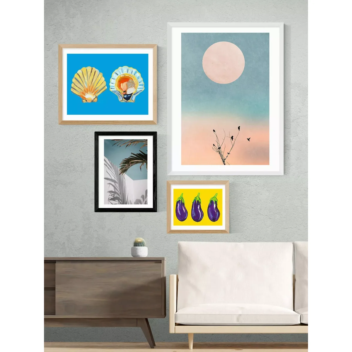 EAST END PRINTS Honeymoon Hotel 'Me Casa' Framed Print – image 2