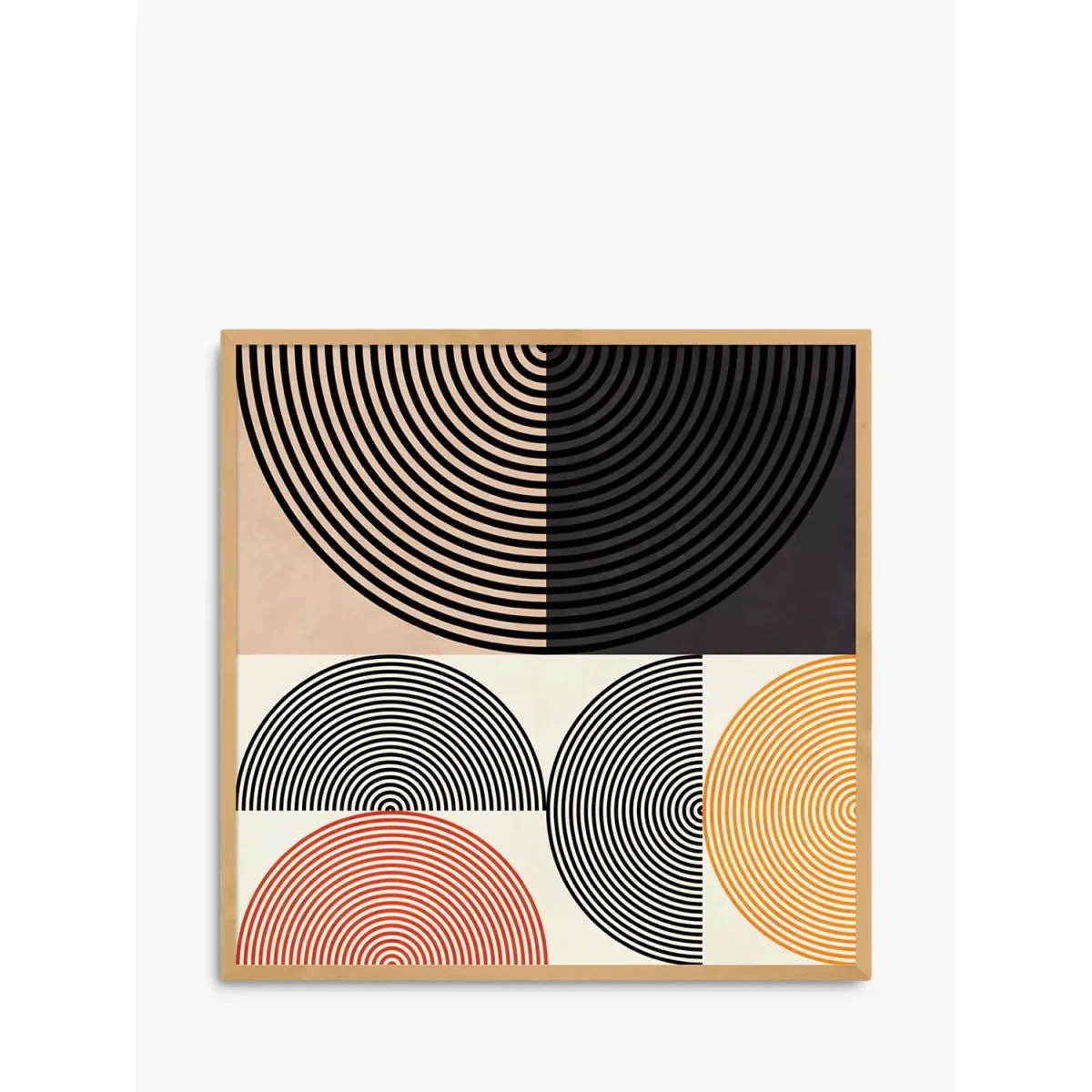EAST END PRINTS Ana Rut Bre 'Circles & Lines' Framed Prints, Set of 2 – image 2