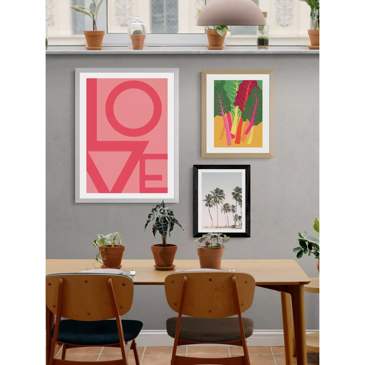 EAST END PRINTS Rafael Farias 'Love' Framed Print – image 2