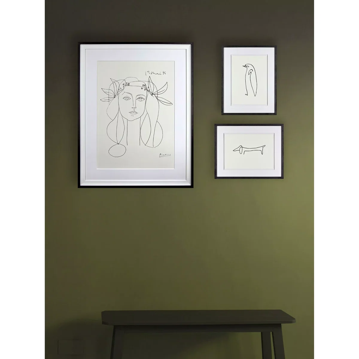 Pablo Picasso - 'Head, 1946' Framed Print, 94 x 74cm – image 4
