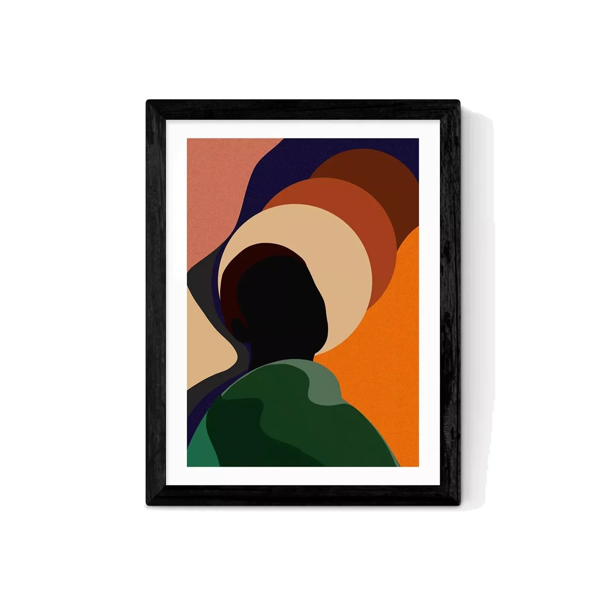 EAST END PRINTS Sumuyya Khader 'Changing Winds' Framed Print – image 1
