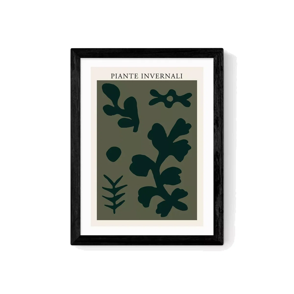 EAST END PRINTS Ani Vidotto 'Piante Invernali Green' Framed Print – image 1